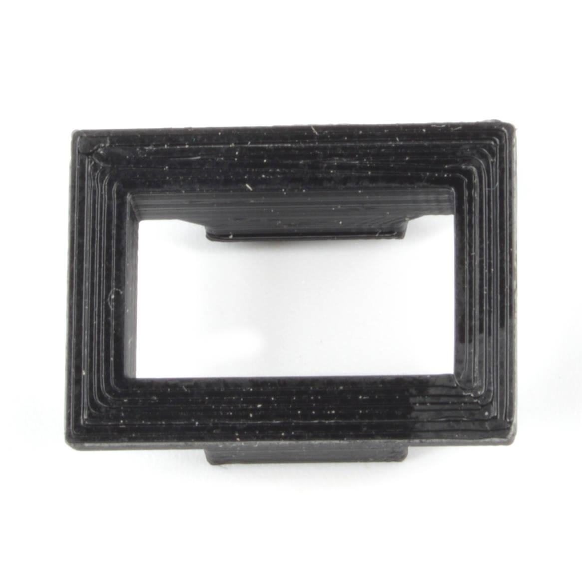 Estrutura para ventilador no console central Fiat 124 Spider
