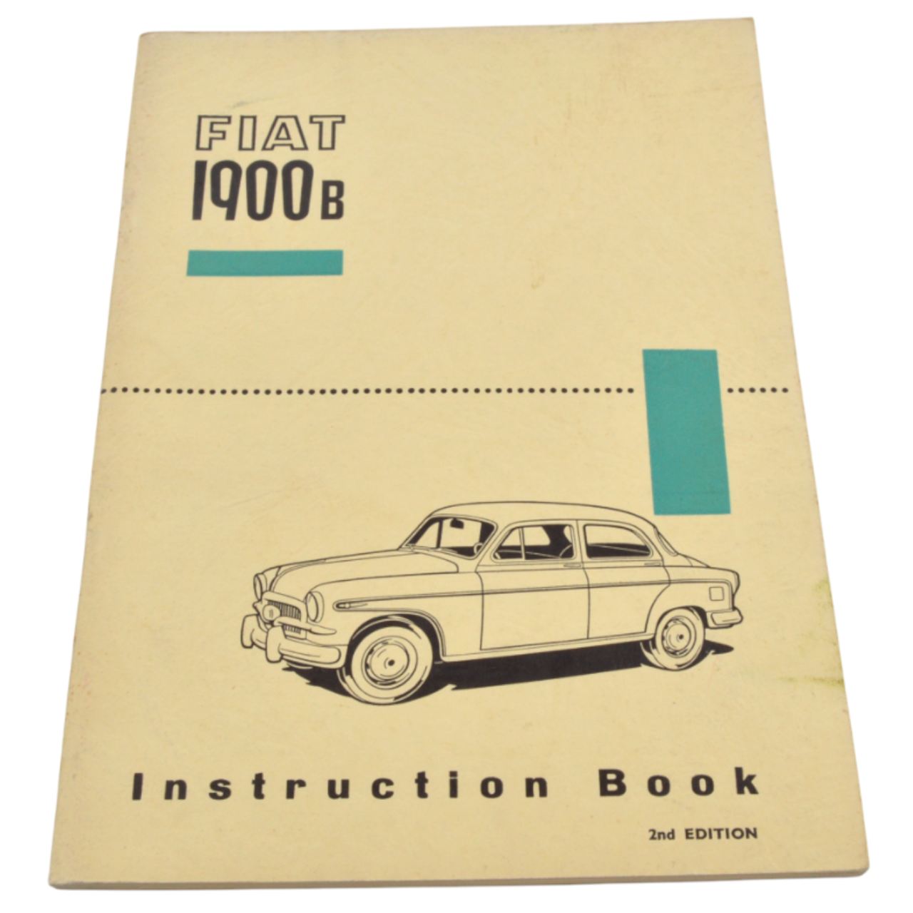 Betriebsanleitung Fiat 1900 B englisch original