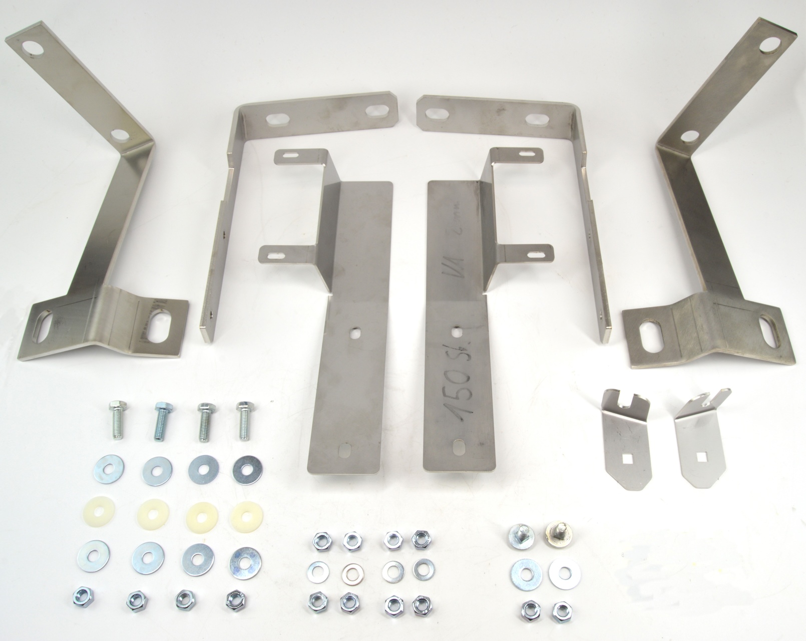 Bumper bracket for conversion to chrome bumpers Fiat 124 Spider (74-85)