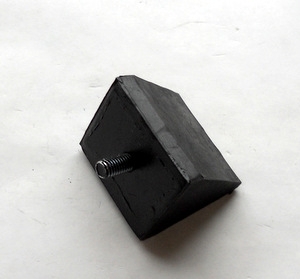 Amortecedor de borracha para molas de lâmina Fiat 600, 600 D/E, Seat 770 S