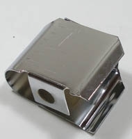 Soporte de parachoques cromado Fiat 500