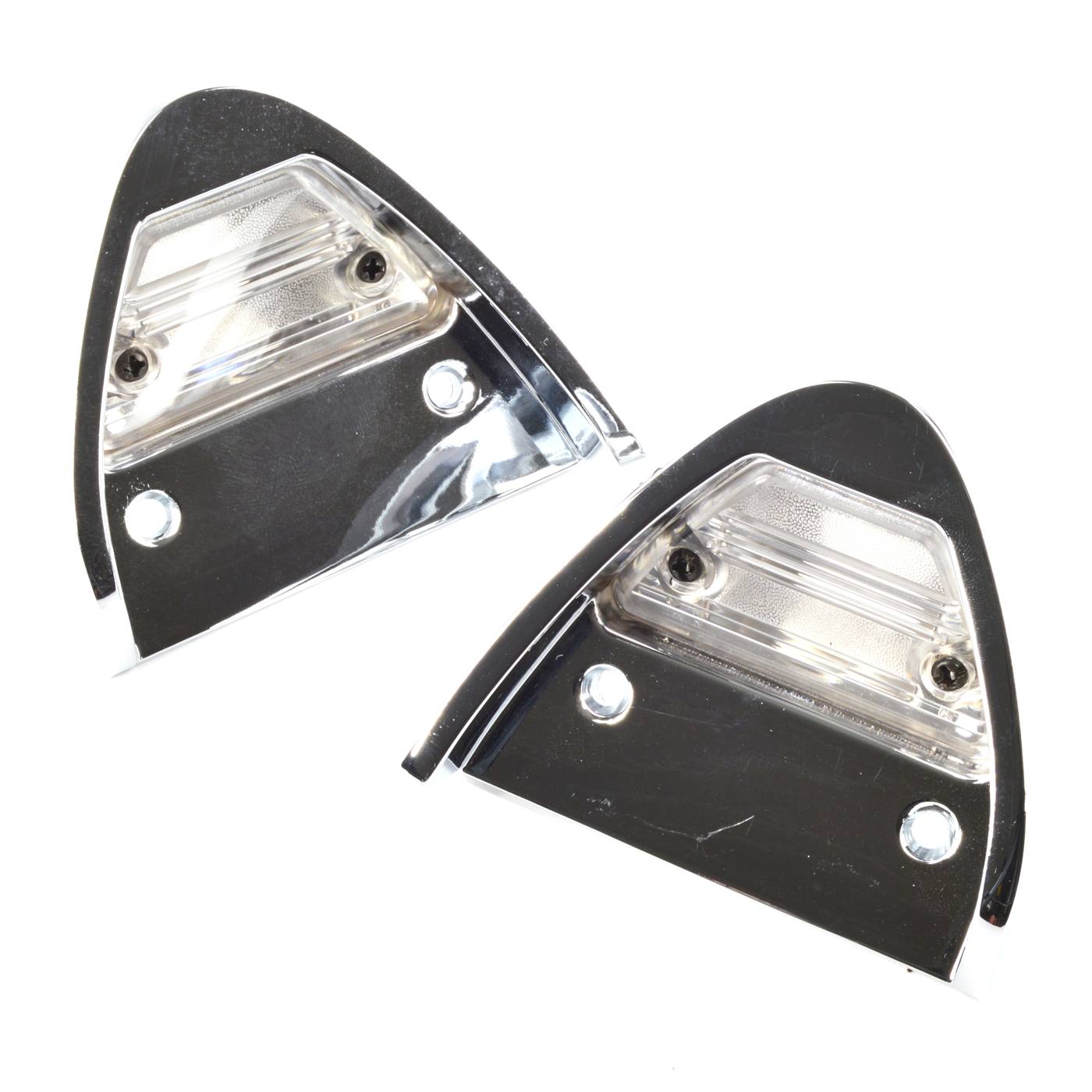 Number plate lights Set Fiat 124 Spider (66-74)