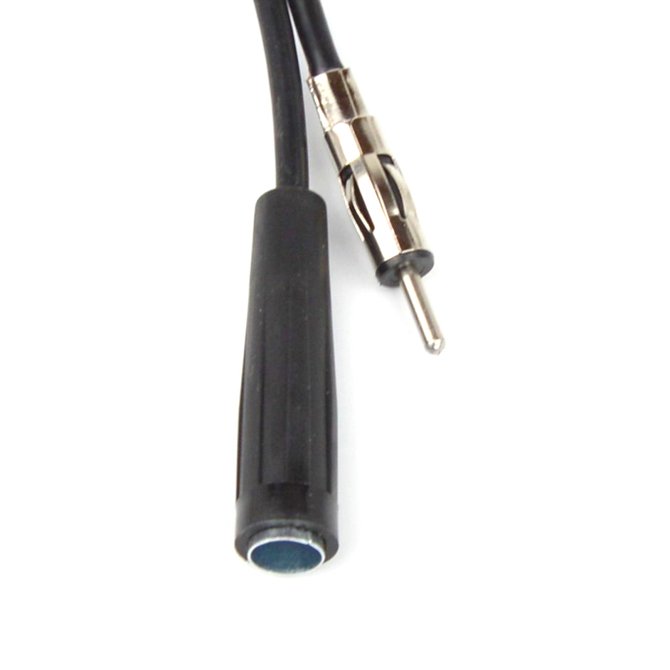 Cabo de extensão de antena 4m com conexão ISO cabo universal de antena de rádio de carro