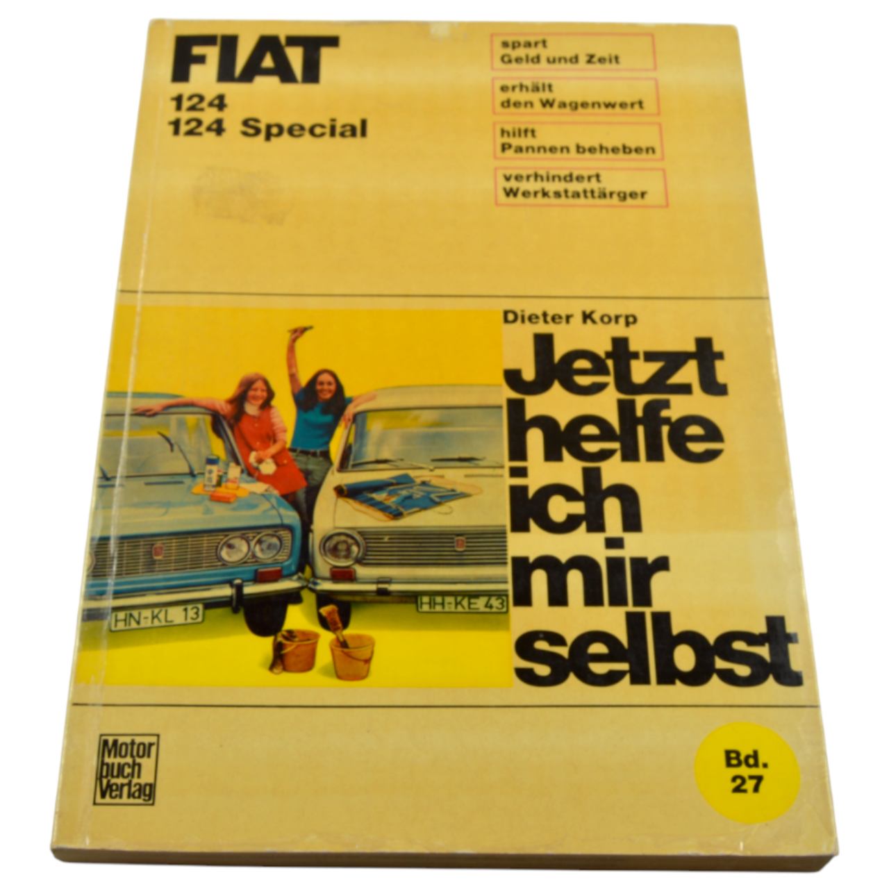 Werkplaatshandboek "Nu help ik mezelf" Fiat 124 Berlina