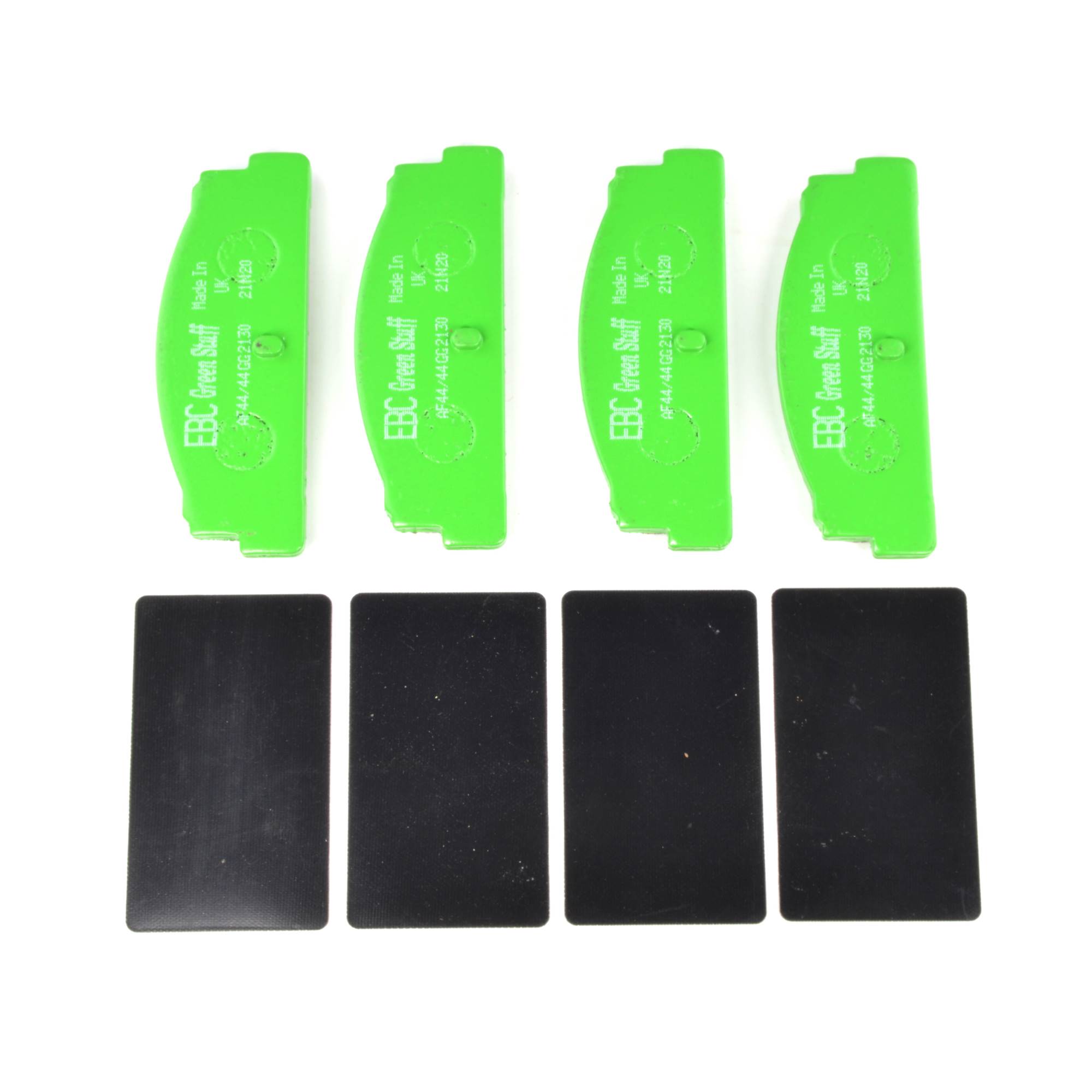 Sport Bremsbeläge hinten "Green Stuff" 69-85 Fiat 124 Spider, Coupé, 125, 128, X 1/9, 131, 132