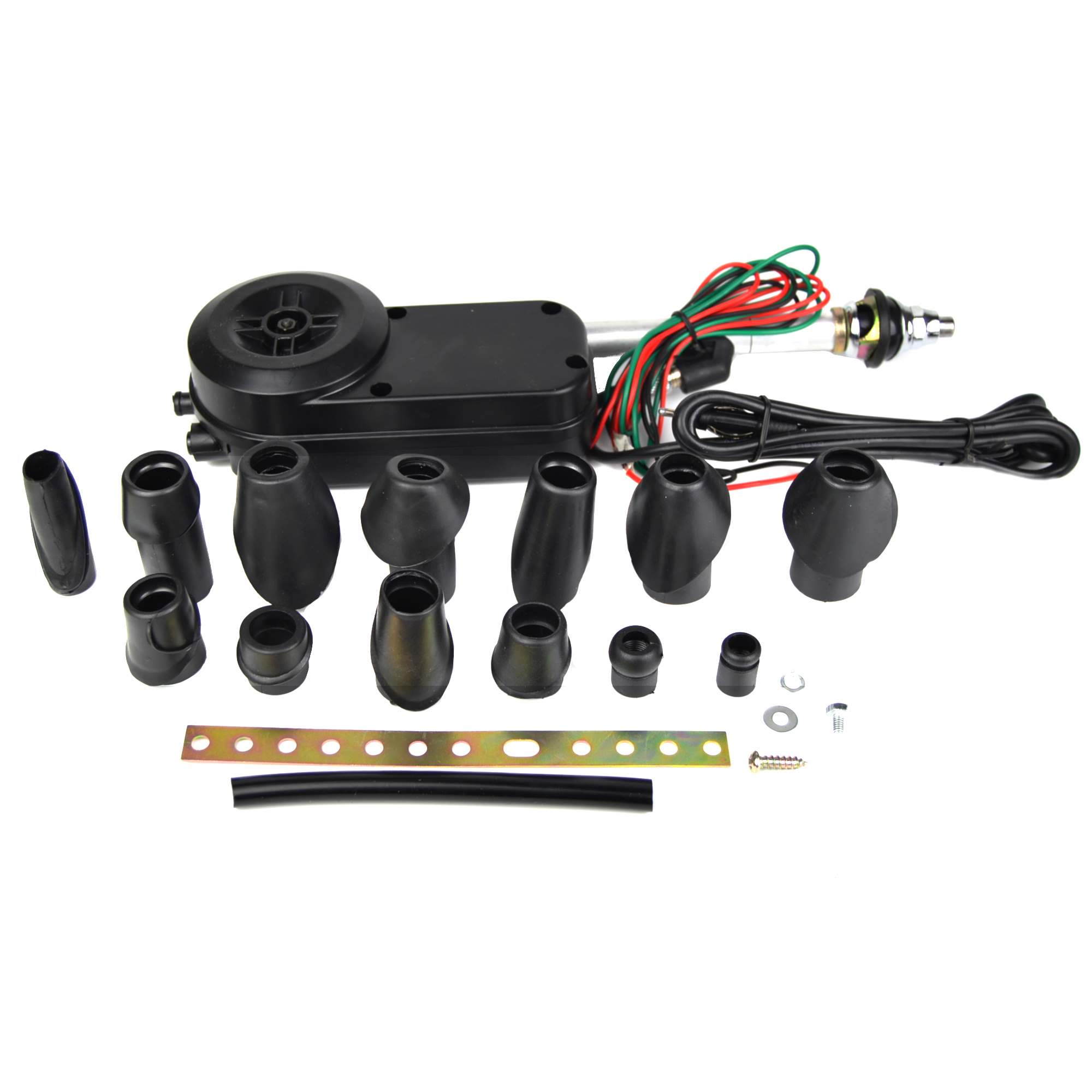 Automatik-Antenne für Oldtimer mit Chromstab universal für Fiat / Lancia / Alfa Romeo (AM/FM)