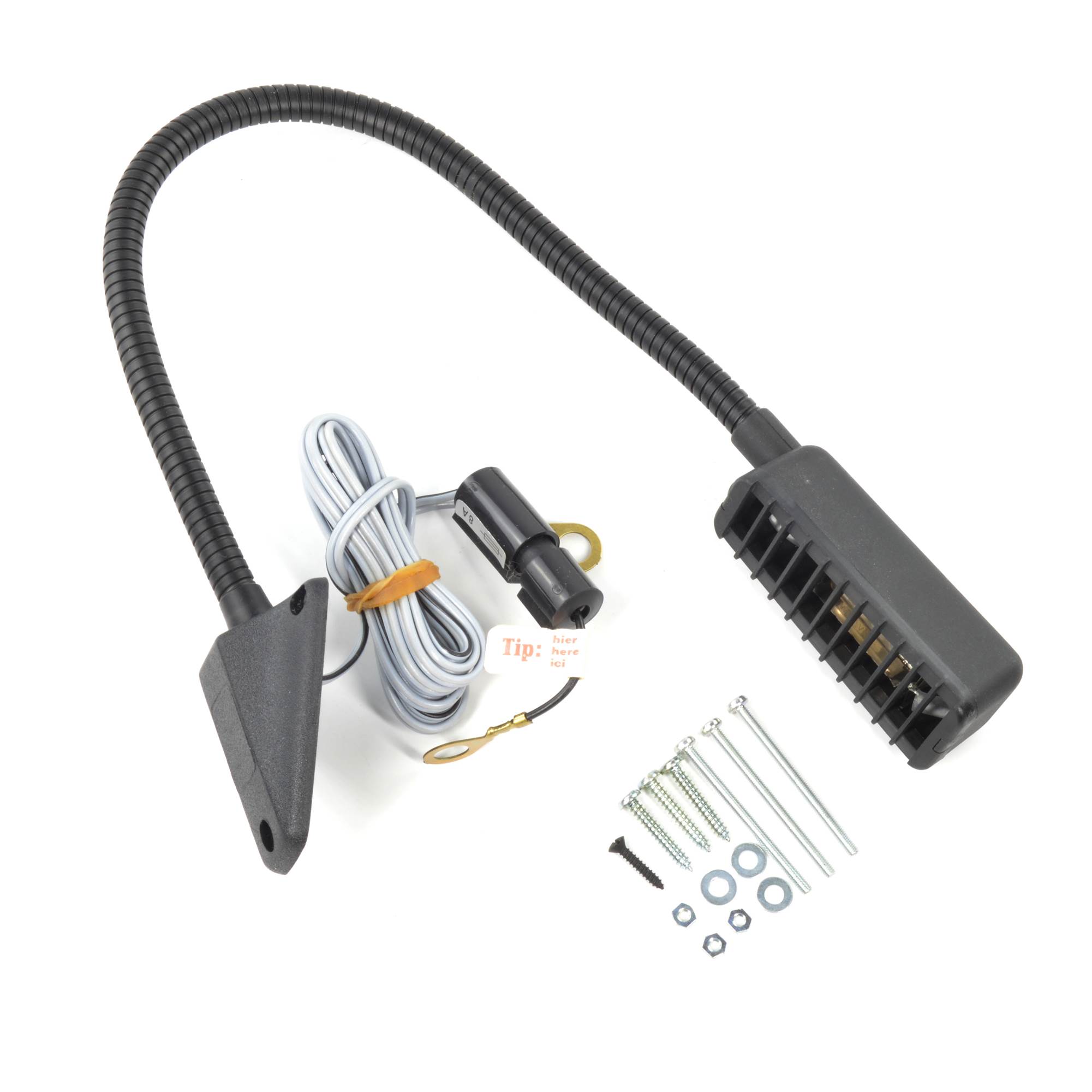 Kartenleuchte schwarz flexibel universal für Rallye Klassische Kartenlampe