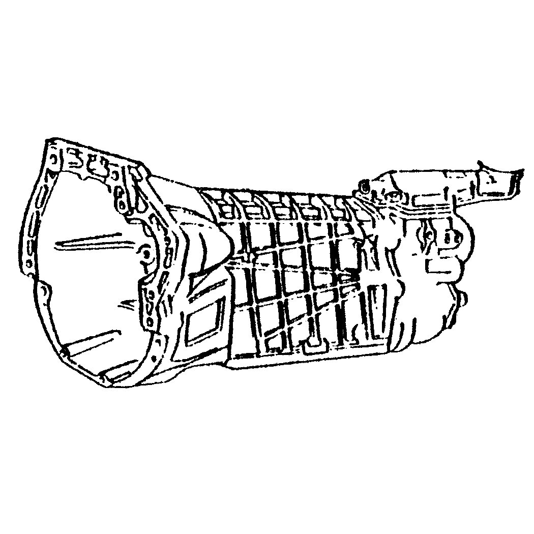 Getriebe neu ohne Glocke, Gehäuse hinten + Schaltstangen Fiat 124 Spider, 124 Coupé