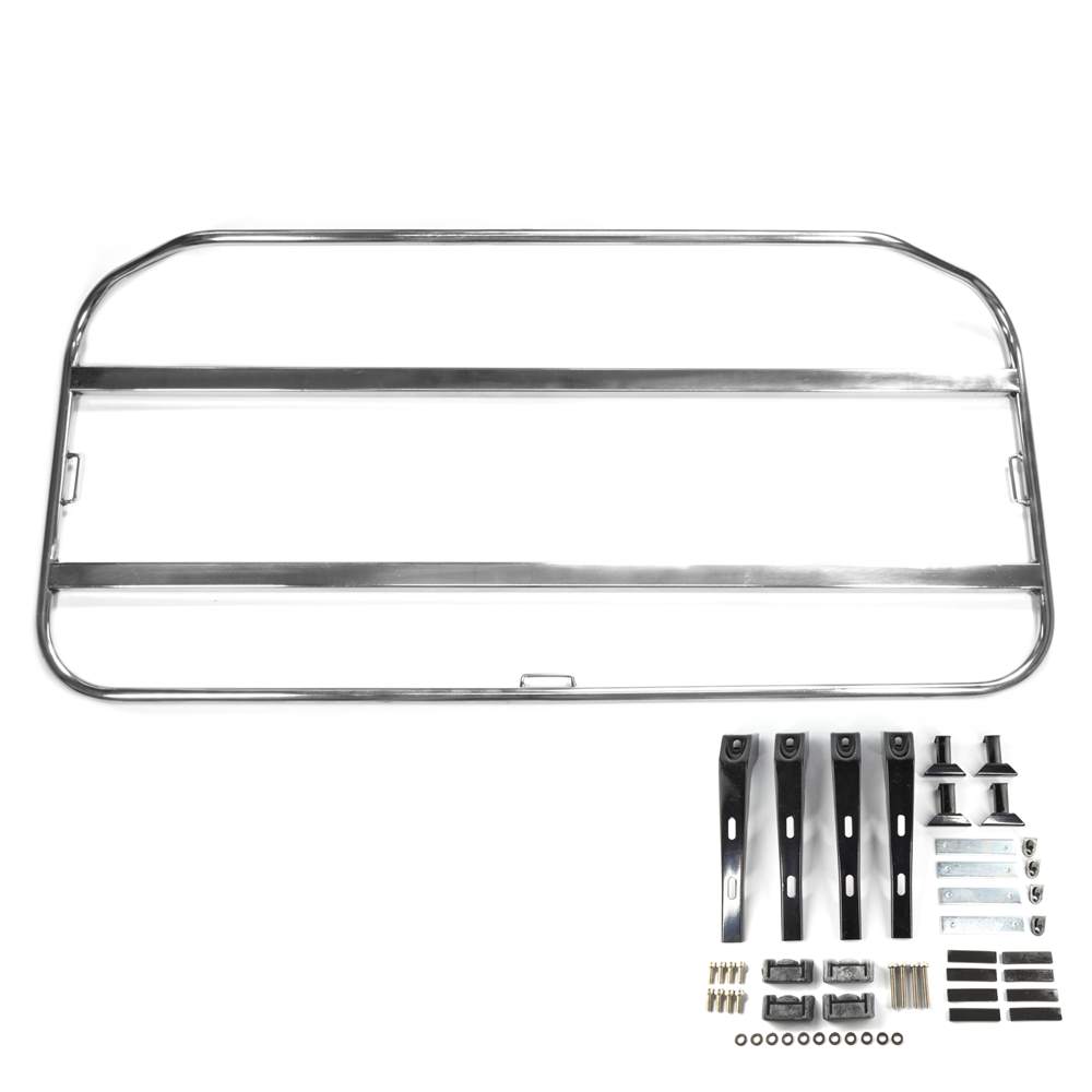 Heckgepäckträger zum Klemmen - verchromt