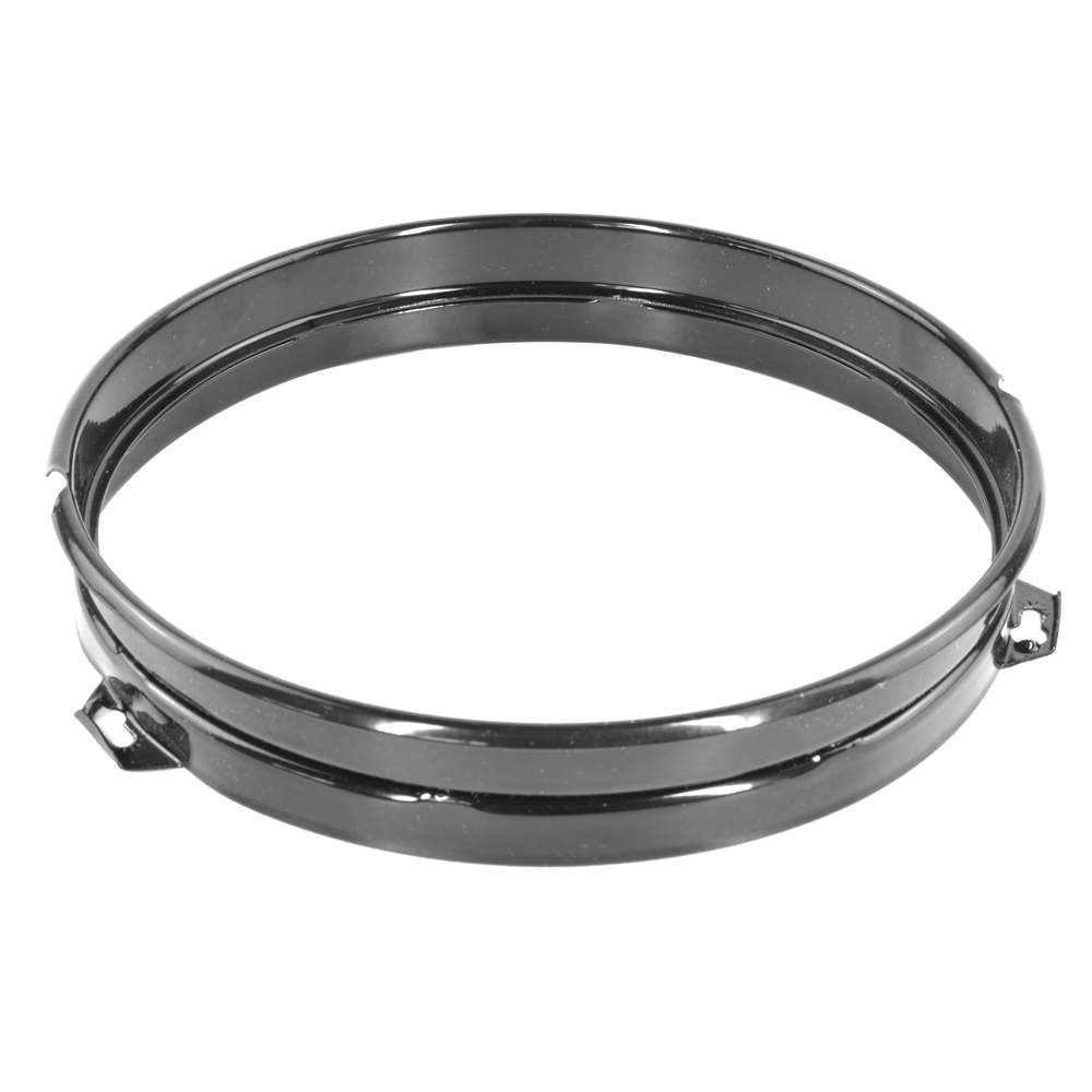 Anello di fissaggio inserto faro nero doppia altezza