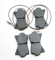 Satz Bremsklötze vorn Fiat Dino 2400