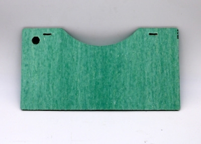 Heat protection plate on the bonnet Fiat 500