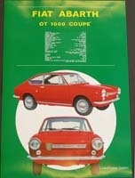 Affiche ABARTH OT 1000 Coupé