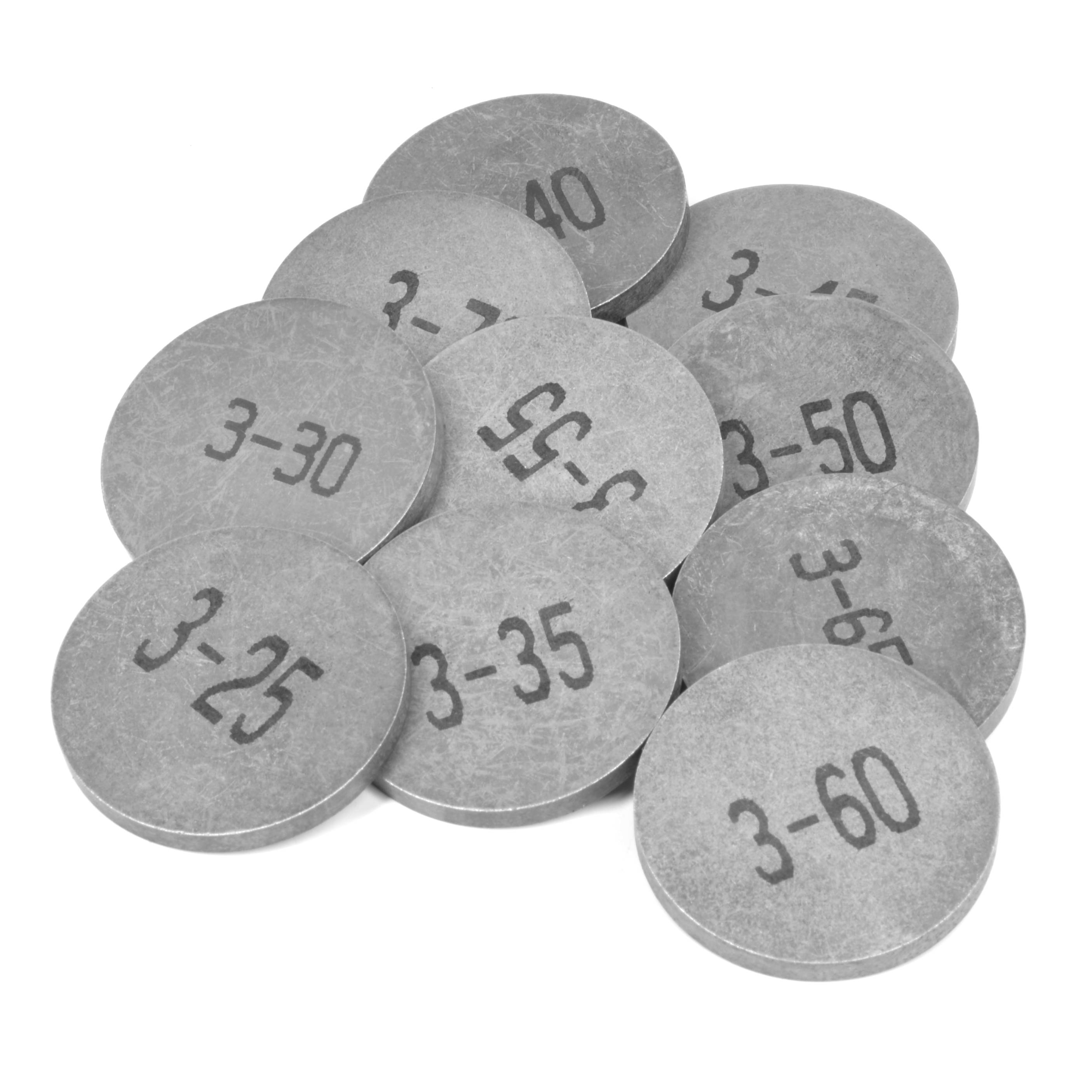 Ventileinstellscheibe Fiat 124 Spider, 124 Coupe, 125 ,131, 132, 128, X 1/9, 130, Dino 2400, Lancia