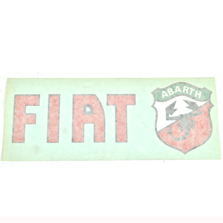 Aufkleber "FIAT Abarth" (210 x 80 mm)