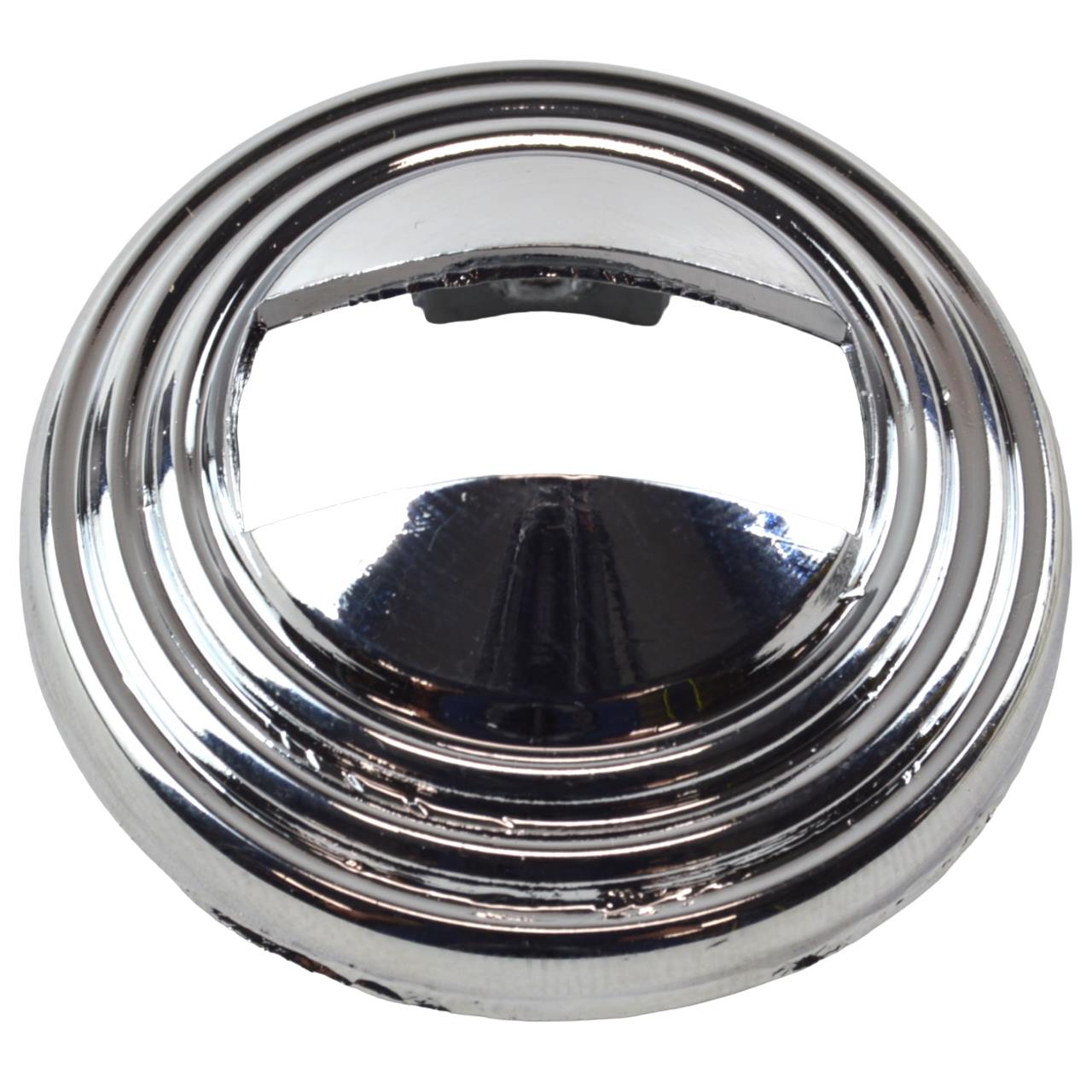 Rosette (chrom) für Türöffner Fiat 500 L/R - Fiat 126 - Fiat 128