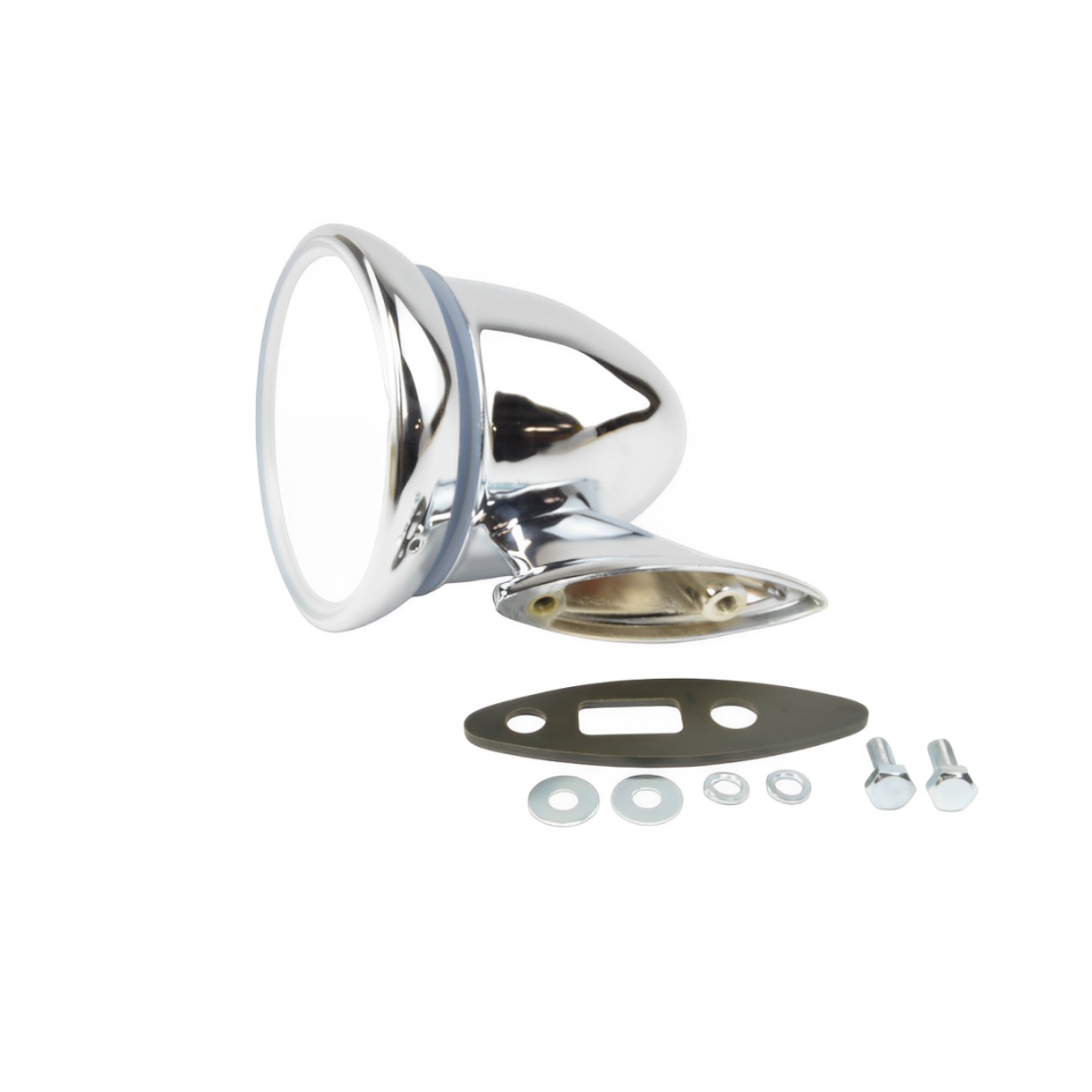 Außenspiegel chrom Talbot-Style 2 Schrauben