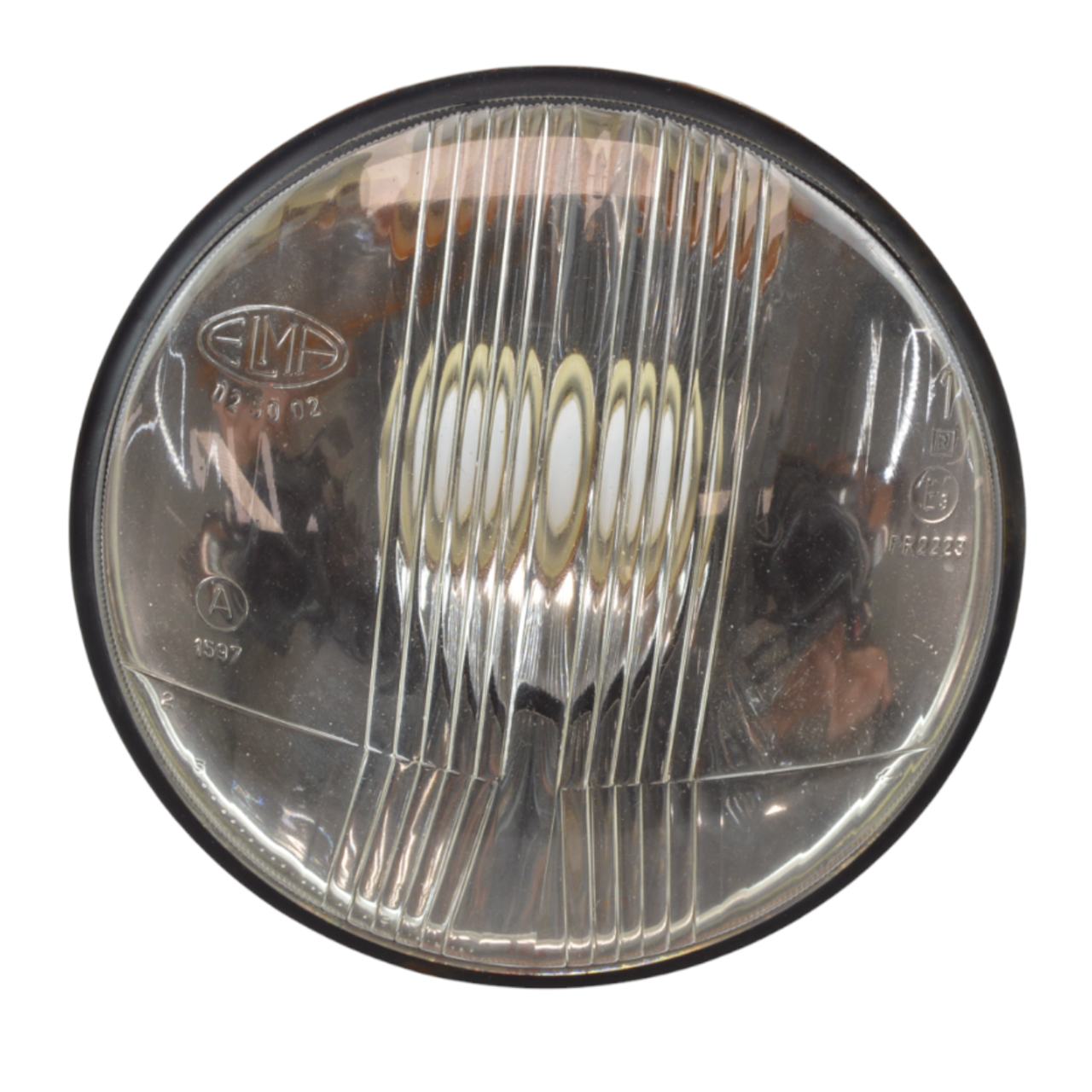 Fari Bilux 5 pollici per abbaglianti con anello di montaggio originale Elma Fiat 124 Special