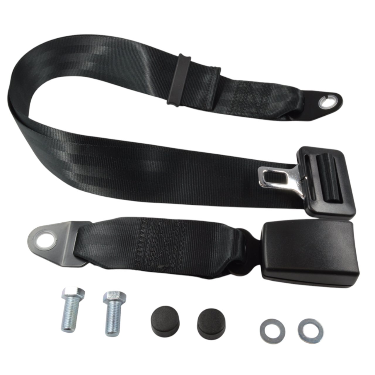 Cinto de segurança estático (2 pontos) preto Porsche 911 F-model