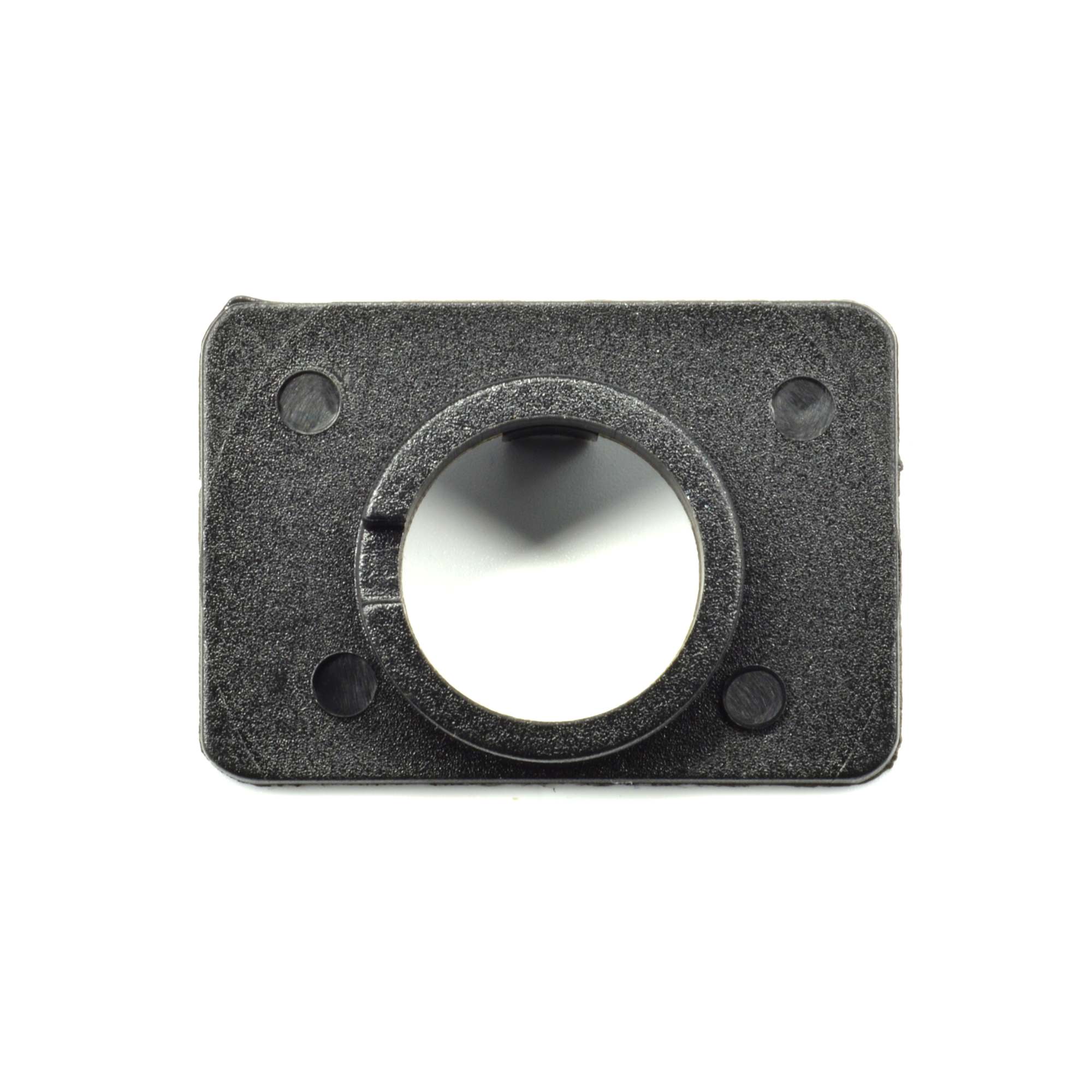 Distanzstück Kunststoff schwarz unter dem Wischerblech Fiat 124 Spider - Wischerwelle (66-85)