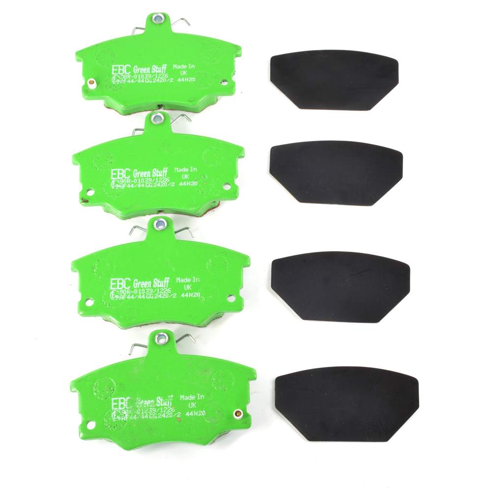 Sport Bremsbeläge vorne "Green Stuff" ab FIN 5506003 Fiat 124 Spider DS (85)