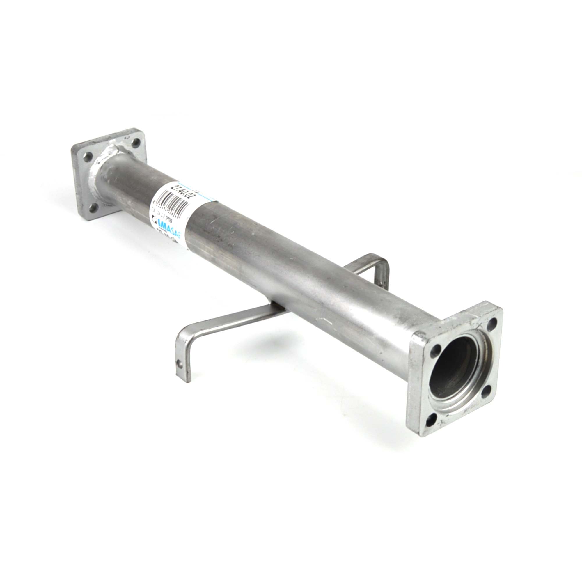 Tubo de conexão 425mm (tubo de substituição para conversor catalítico) Fiat 124 Spider 2000 de 4 furos ou seja.