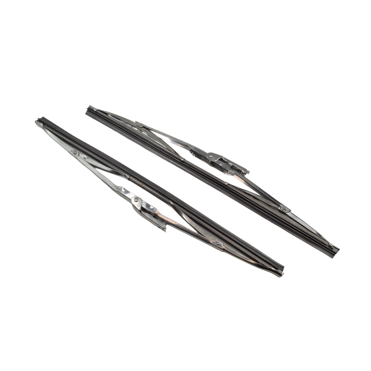 Wischerblattsatz Fiat 124 Spider, Fiat 850 Spider-Coupe (2xWischerblätter, Edelstahl, 32cm)