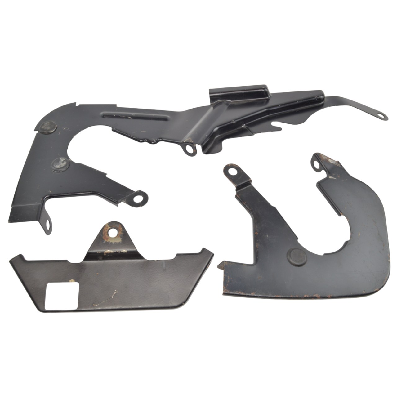 Abschirmblech hinter Zahnriemen (3-teilig) gebraucht Fiat 124 Spider 2000 i.e.