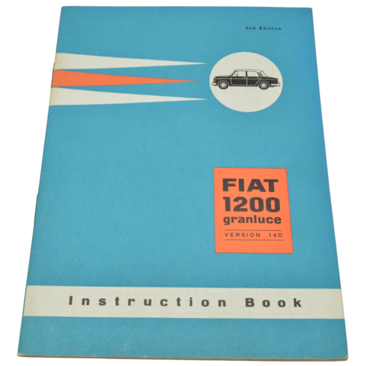 Betriebsanleitung Fiat 1200 Granluce englisch original