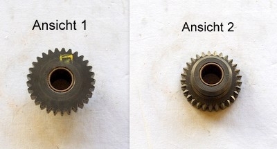 Achteruitversnelling Fiat 238