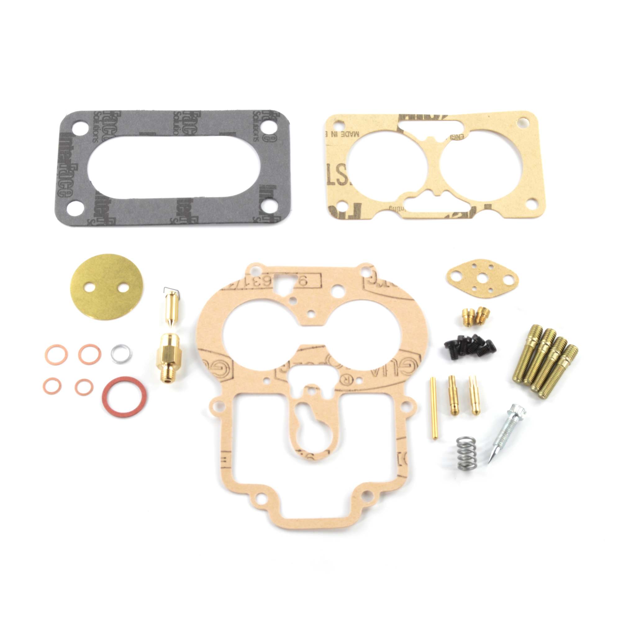 Vergaserdichtsatz GROß Weber 34 DCHE Fiat 124 Spider / 125