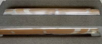 Paire de baguettes décoratives de bas de porte Fiat 130