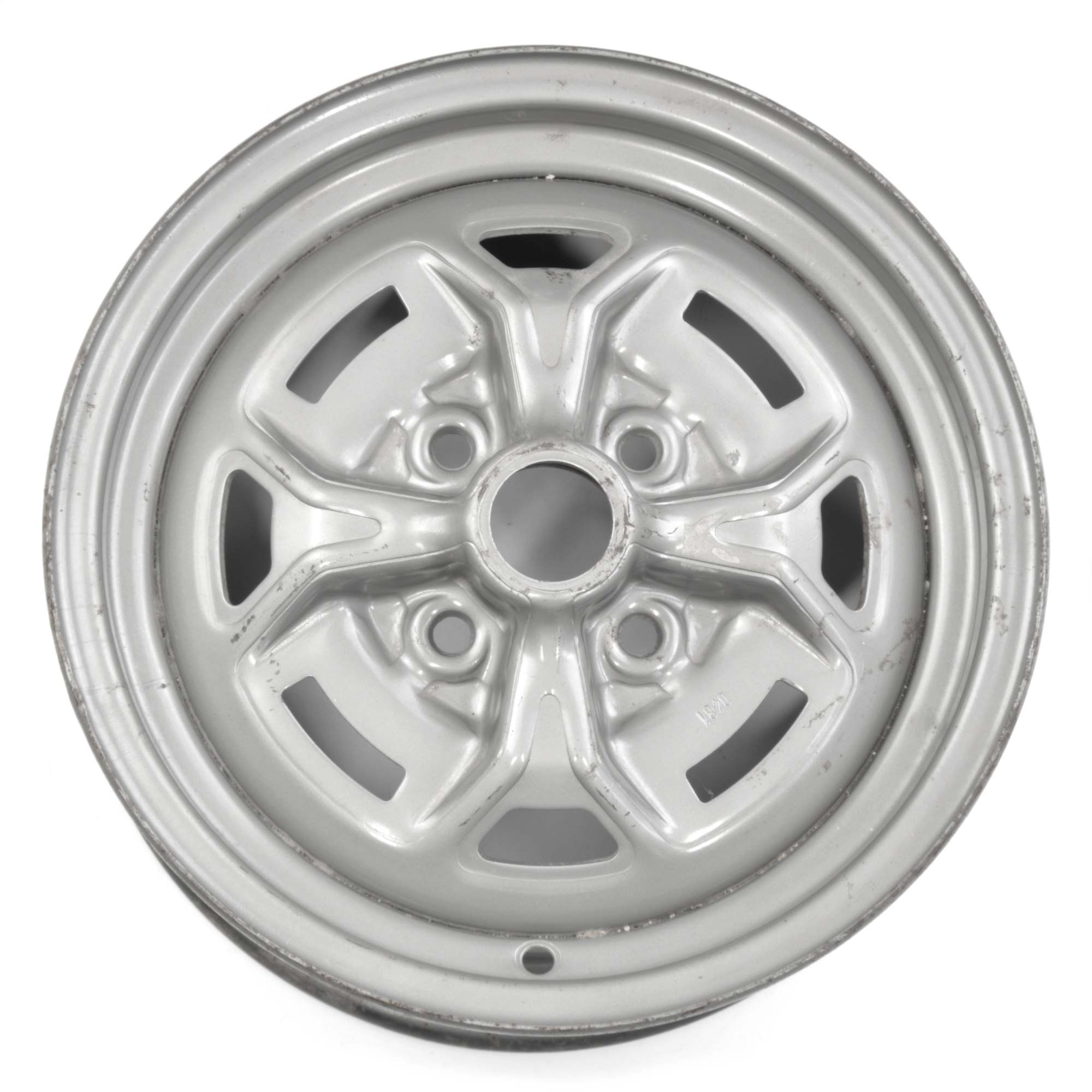 Jante en acier 5x13 avec 4 champs Fiat 124 Spider (79-80) original