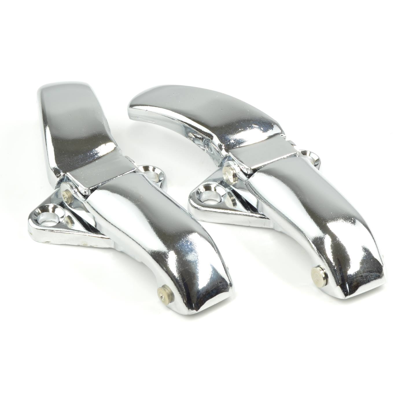 Verdeckverschluss DS Satz rechts / links chrom 83-85 Fiat 124 Spider