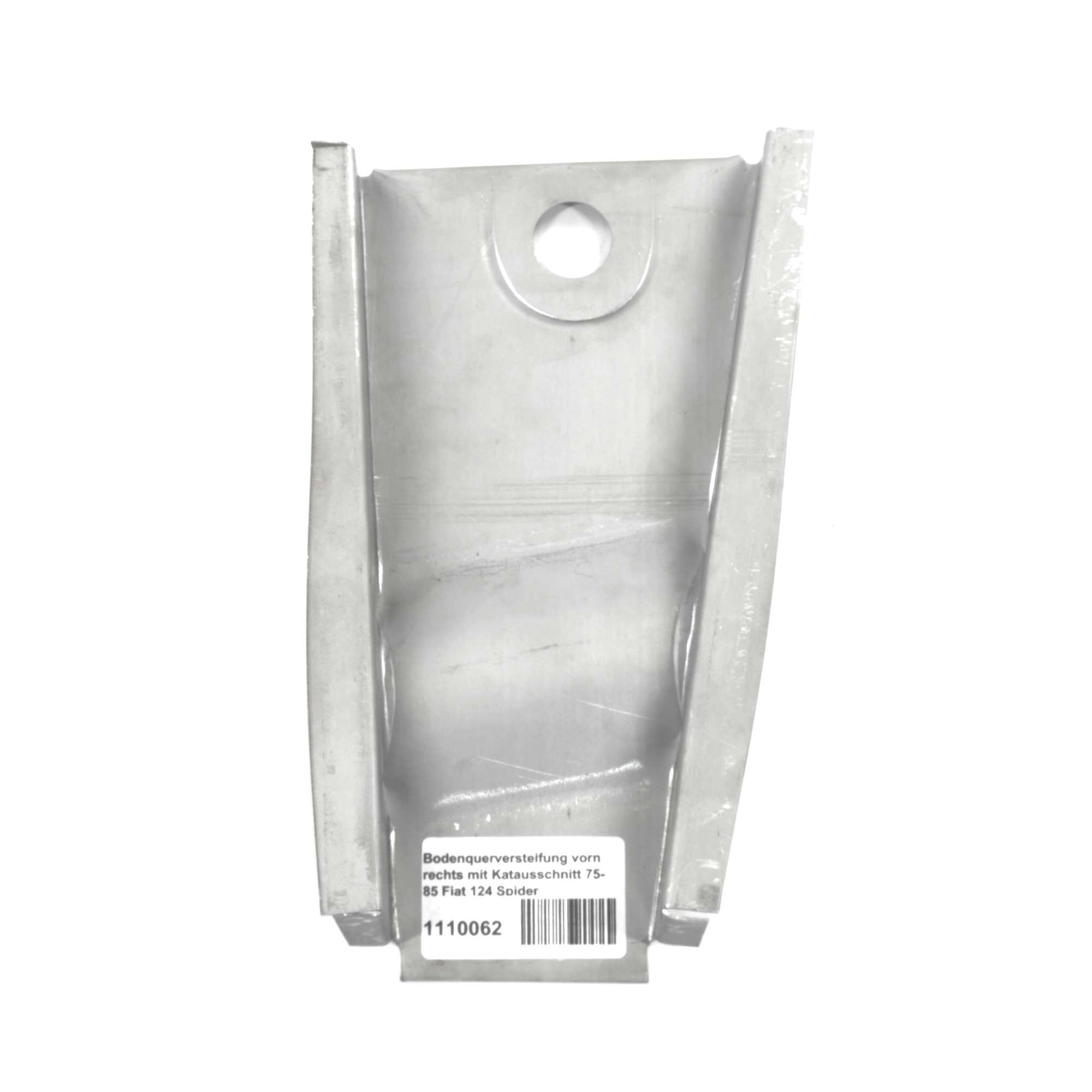 Bodenquerversteifung vorn rechts mit Katausschnitt Fiat 124 Spider (75-85)