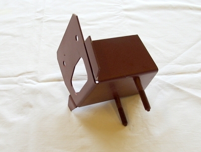 Eckstück Pedalstehwand links Fiat 500 N/D/F/R