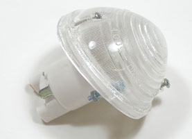 Blinkleuchte vorn (klar) Plastiksockel Fiat 500 F/L/R - Fiat 600 E