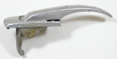 Deurgreep buiten rechts aluminium Fiat 600 E