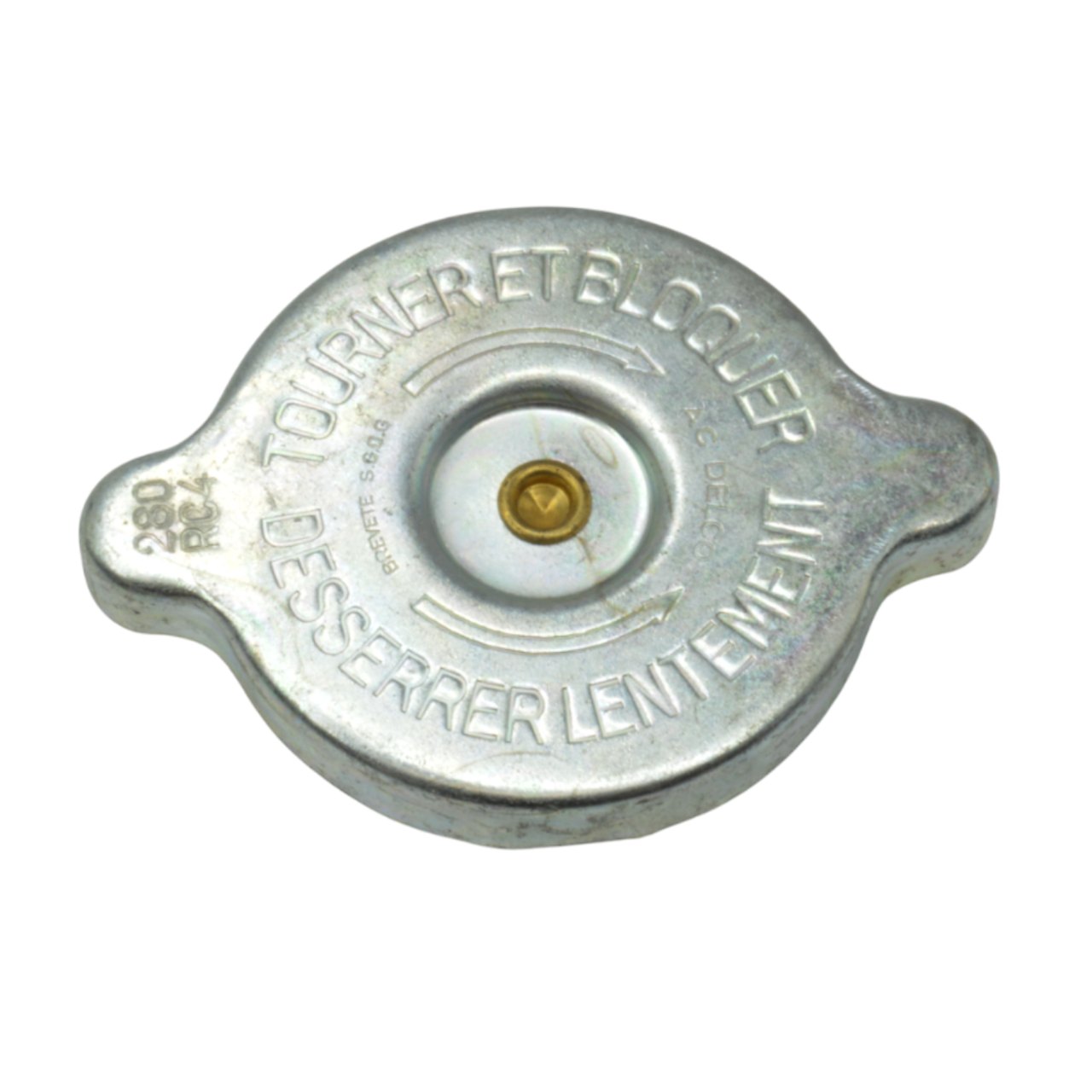 Radiator cap (25 mm, 0.5 bar) Fiat 600, 1100-1200, 1300-1500, 1500 (S) Cabrio, 1600 S Cabrio