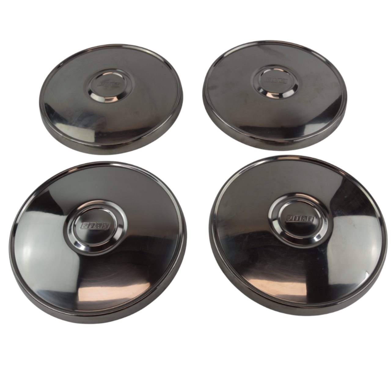 Radkappen Satz groß für Stahlfelge FIAT Schriftzug Fiat 124 CS/CC, Fiat 131