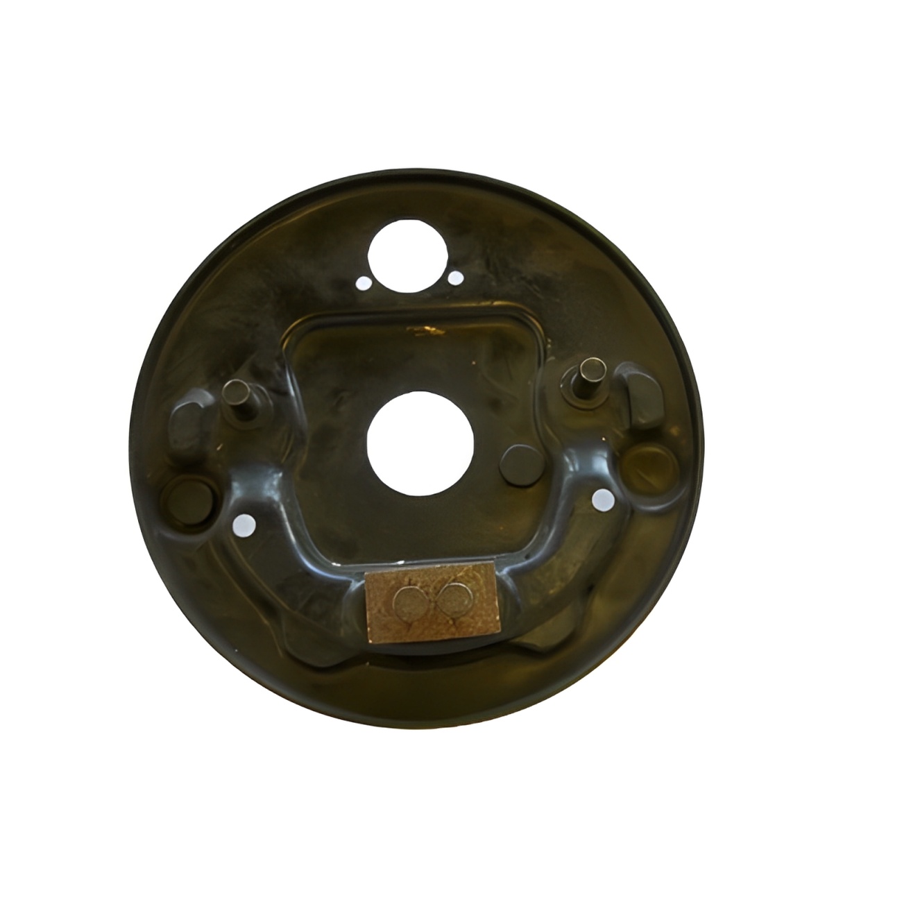 Brake carrier plate front left Fiat 850