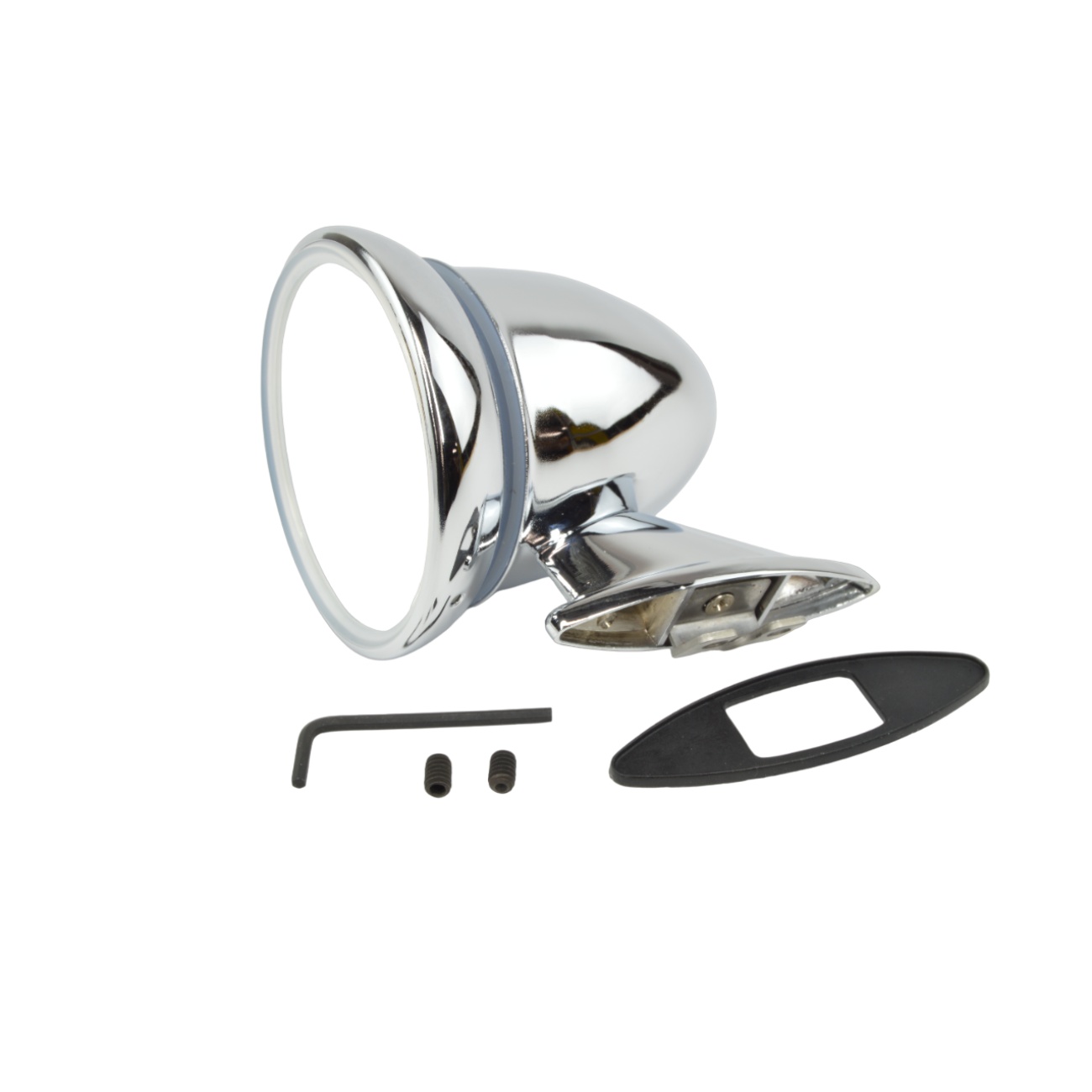 Außenspiegel chrom Talbot-Style 1 Schraube