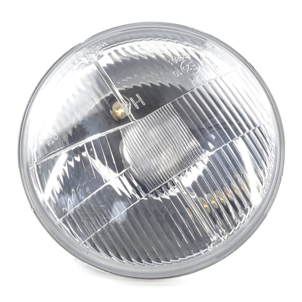 H-4 Scheinwerfer 7 Zoll Ringbefestigung mit gewölbter Streuscheibe mit Standlicht