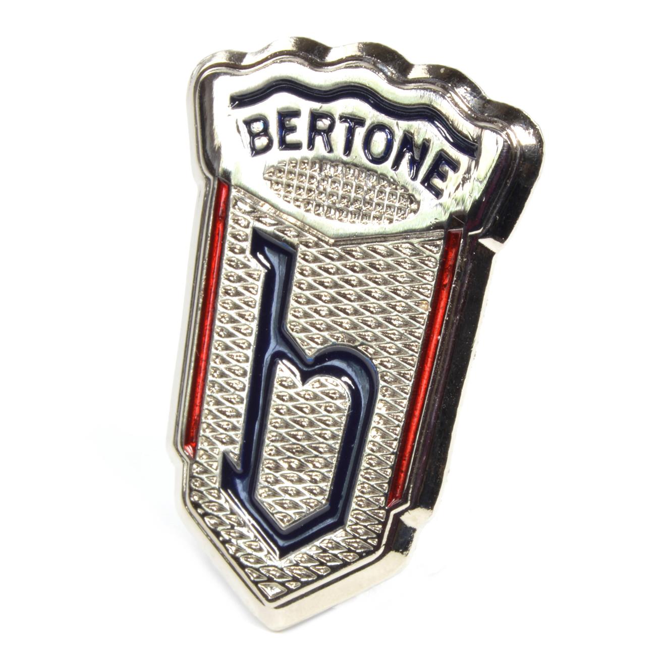 Emblem BERTONE Fiat 850 Spider, Lamborghini Miura, Alfa Romeo, Maserati