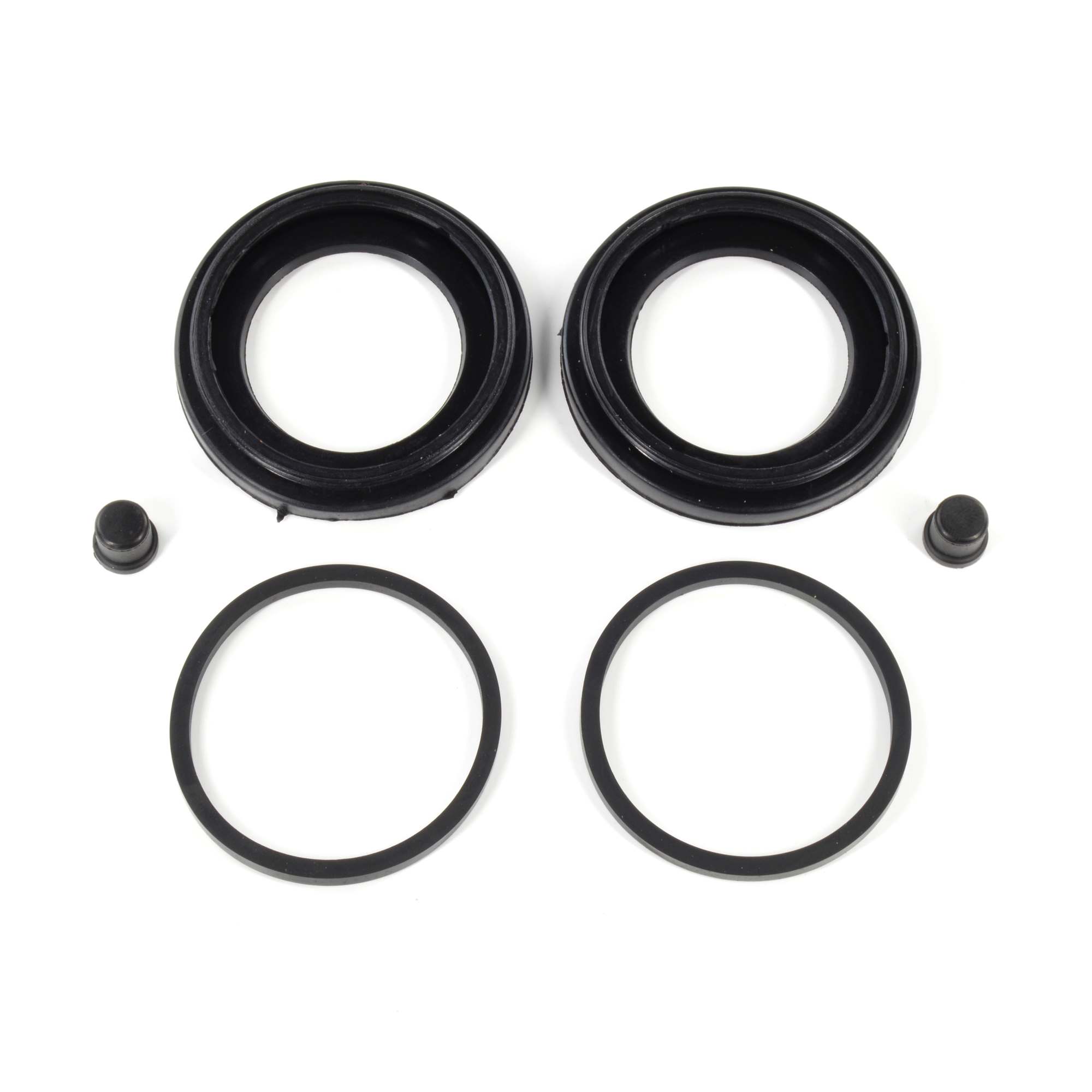 Voorremhoezenset (vanaf chassisnummer 5506003) Fiat 124 Spider DS (vanaf 85)