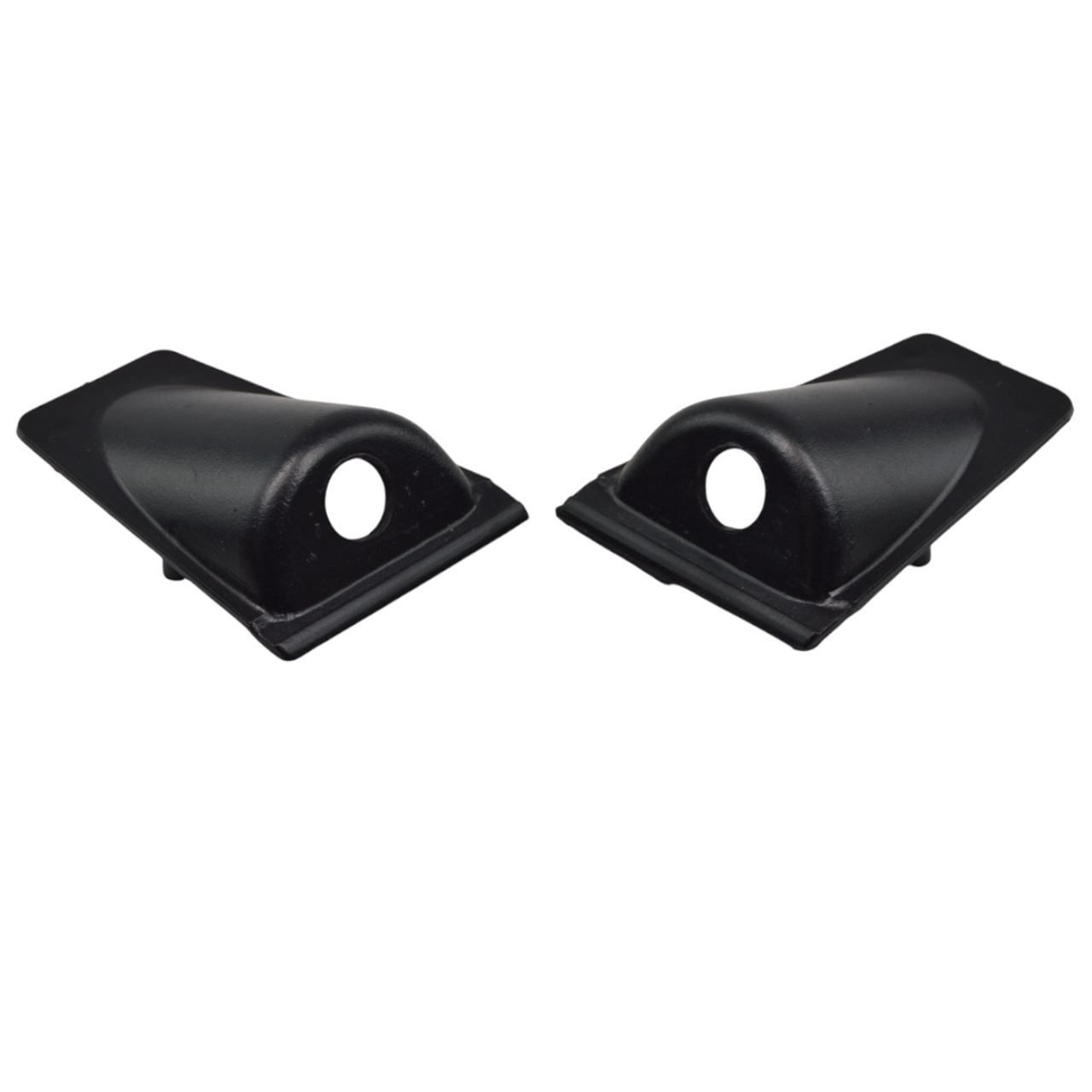 Conjunto de tampas dos botões de fecho da porta Fiat 850 Spider, Fiat X 1/9 (72-78), Iso Grifo