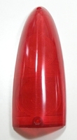 Tapa de la luz trasera (roja) Fiat 1200 /1500 Cabrio