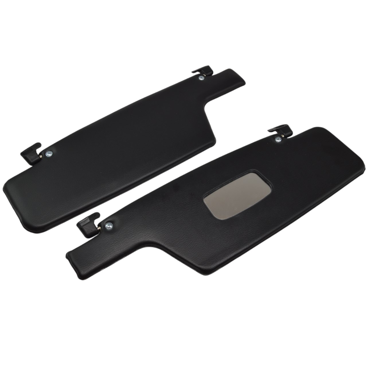 Sonnenblenden Satz schwarz (ohne Spiegelklappe) Porsche 914