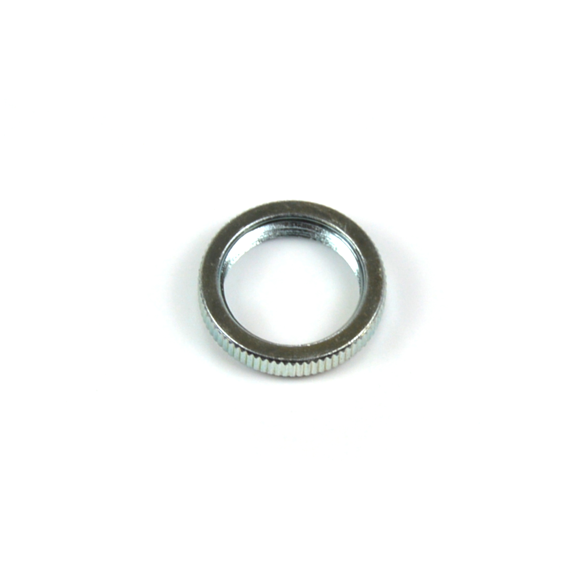 Dado zigrinato cromato per azzeramento tachimetro e interruttore luci Fiat 124 Spider (66-82), 124 Coupé, 500, 600, 850, 1100