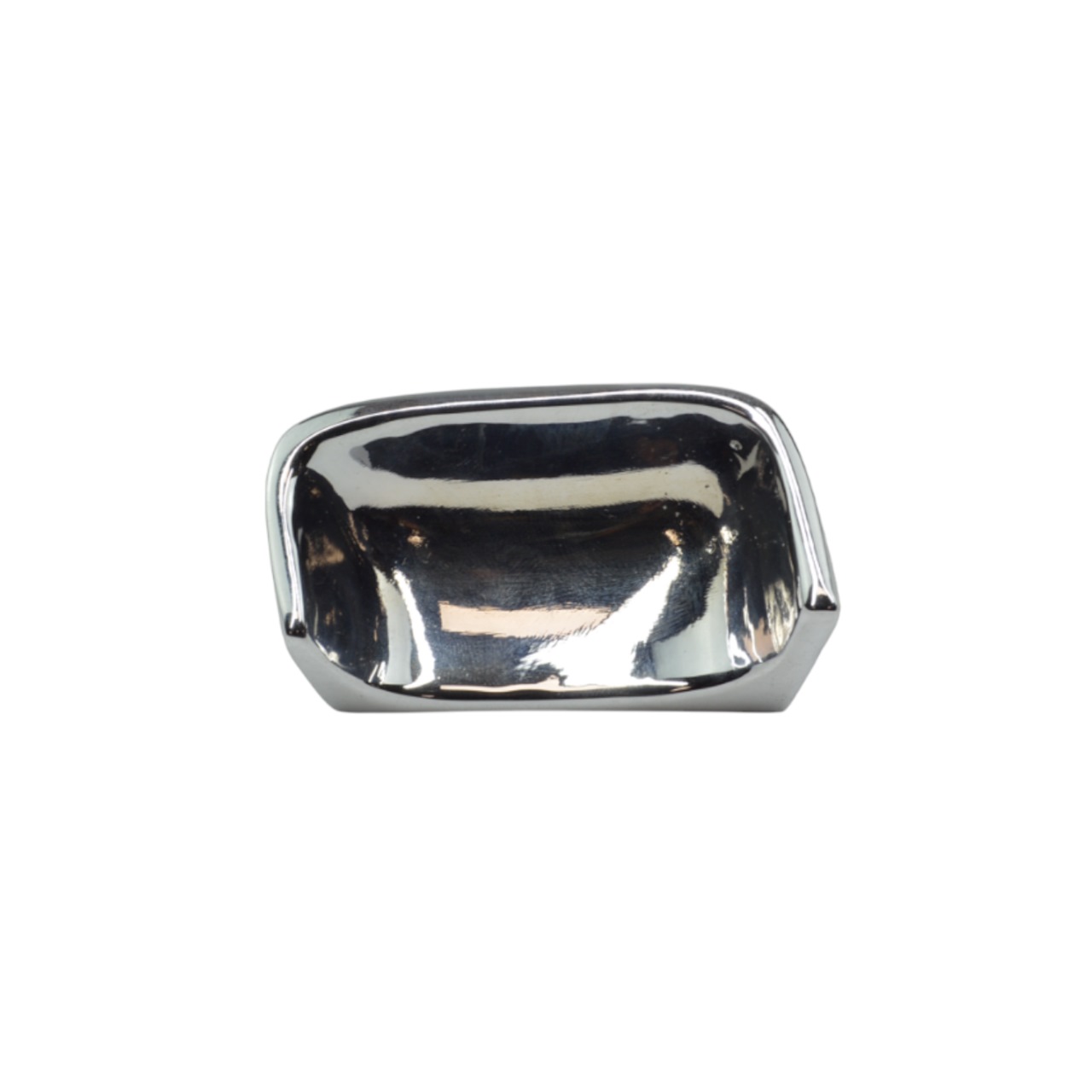 Door handle shell chrome left original Fiat 850 Spider, Lamborghini Miura